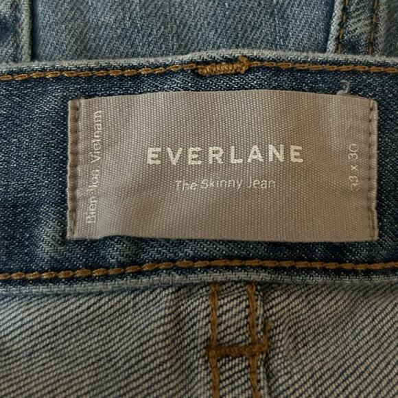 Everlane The Skinny Jean Size 33X30 - Picture 3 of 4